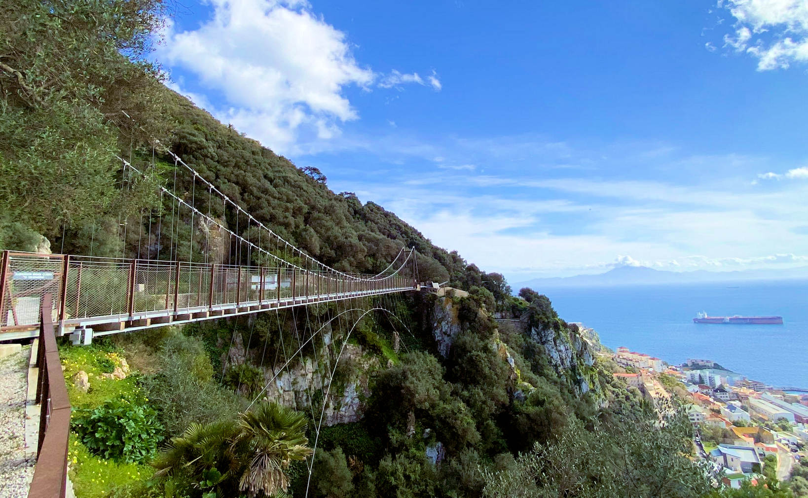 Windsor Bridge, Gibraltar - Suspension Bridge