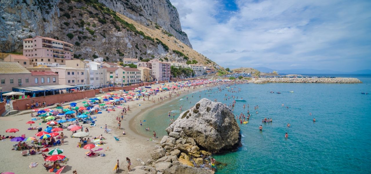 Gibraltar Beaches - Catalan Bay