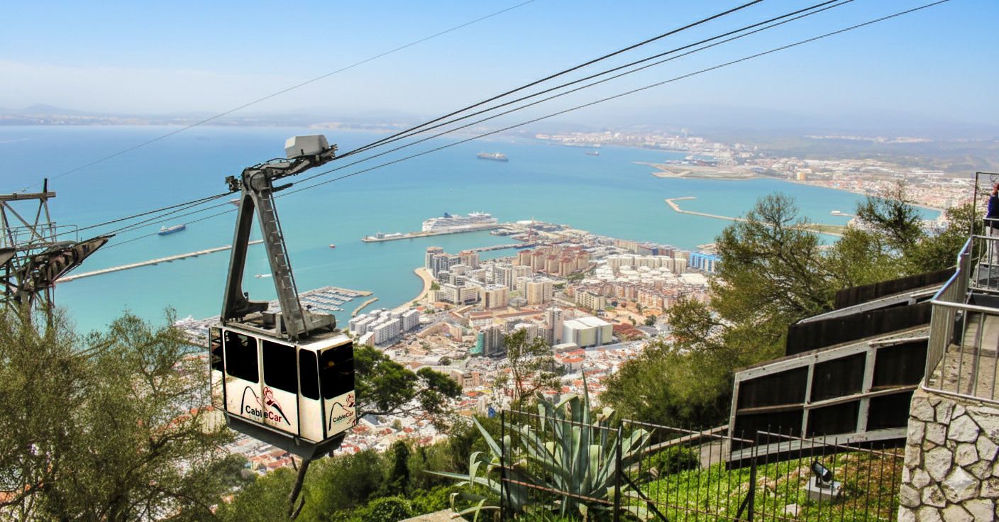 Gibraltar Cable Car Closed for Redevelopment